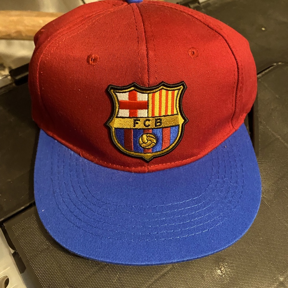FC Barcelona Soccer SnapBack Hat Brand new NWT